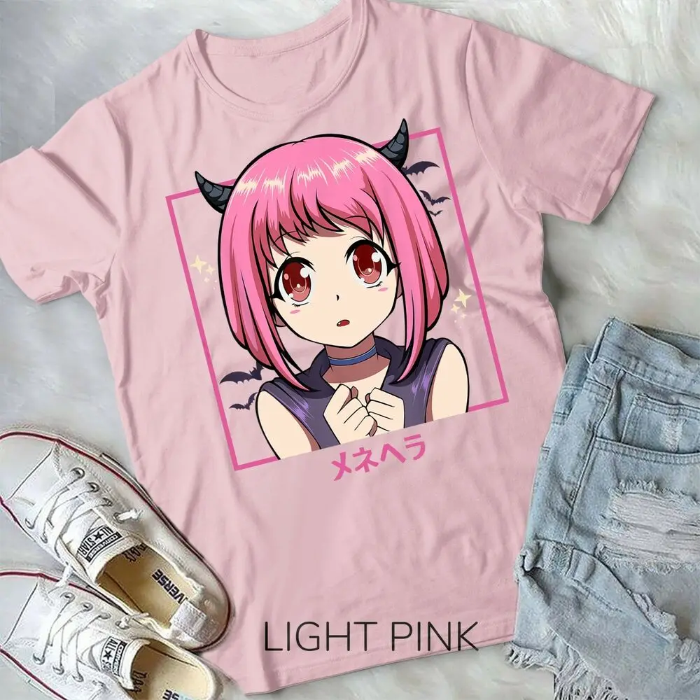 Japanese Anime Girl Punk Evil - Pastel Menhera Kawaii Unisex Form T-shirt