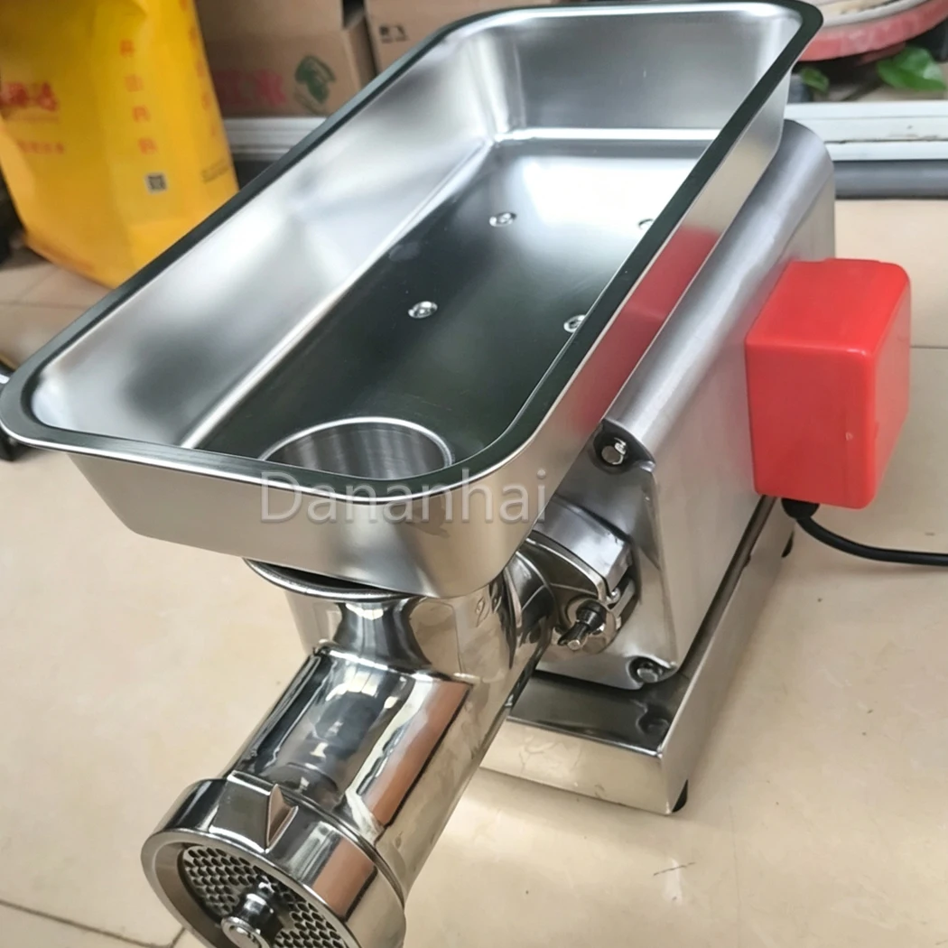 Meat Mincer Grinder Commercial Electric Machine for Minced Meat Making Sausage Filling Butcher Store