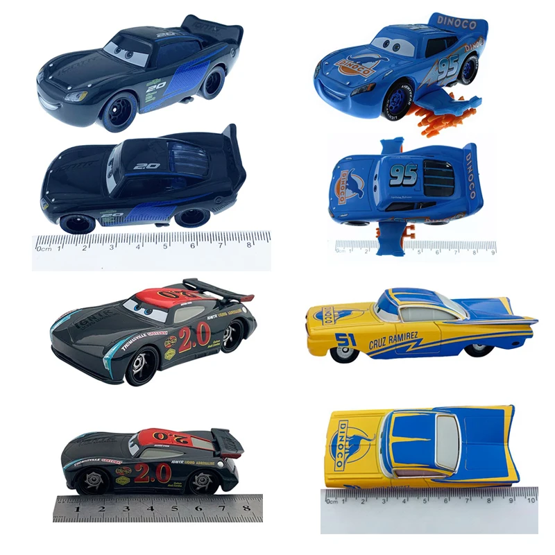 Pixar Cars 2 3 Anime Figur Abschleppwagen Lightning McQueen Jackson Storm 1:55 Legierung Pixar Auto Metall Druckguss Auto Spielzeug Geschenk – Detail 32