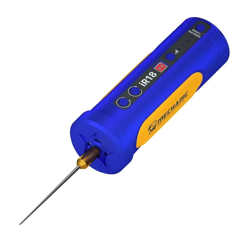 MECHANIC IR18 Elektrischer OCA-Klebstoffentferner mit 8-stufiger Geschwindigkeitsregelung und LED-Lampe, Multifunktions-Schleifmaschine zum Polieren von Handybildschirmen – Detail 7