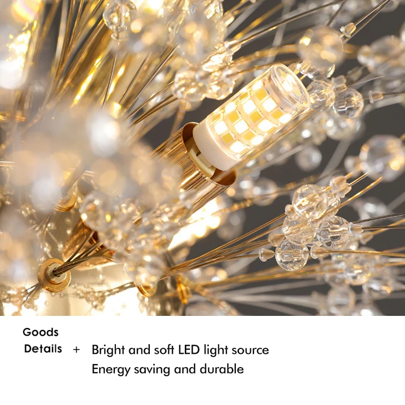 الفاخرة LED ثريا تركب بالسقف الهندباء الإبداعية غرفة الطعام قلادة أضواء ثلاثة ألوان ضوء الشمال تركيبات 220 فولت مصباح السقف #5