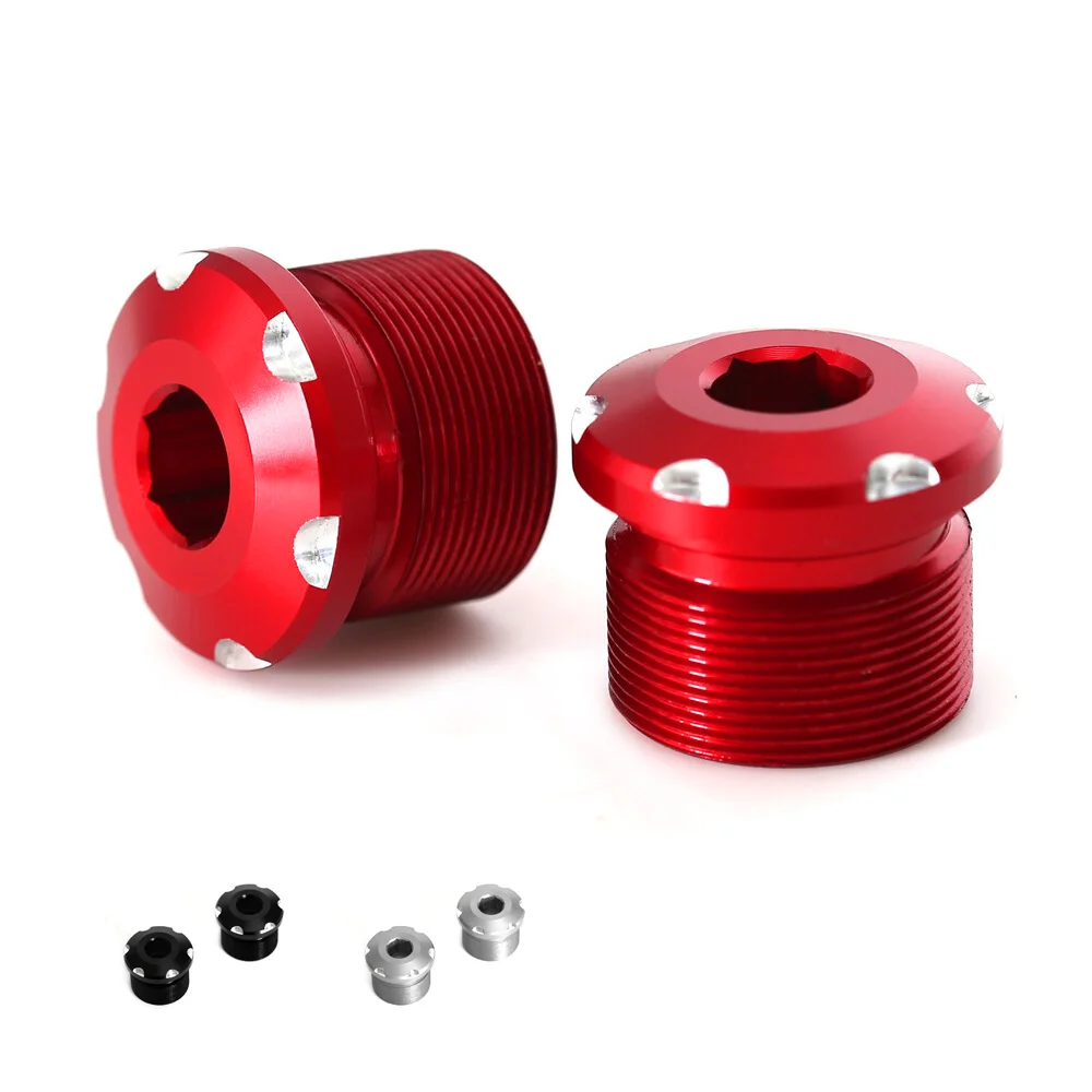 

Motorcycle 3D CNC Aluminum Front Fork Top Cap Cover For Honda CRF110 CRF110F CRF125 CRF125F 2019 2020 2021 2022 2023 2024