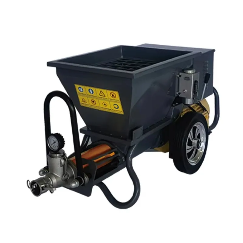 JP50Q High-Distance Adhesive Gypsum Mortar Cement Plaster Sprayer Machine with Motor Core Component Effective to 30m Height