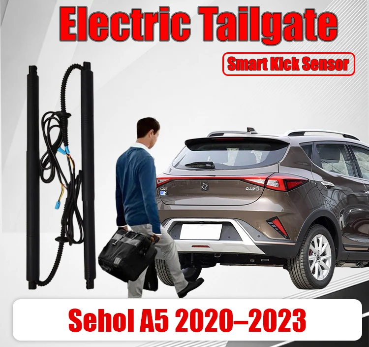 Electric Tailgate Upgrade Kit For Sehol A5 2020–2023 Power Lift Support Rods Auto Trunk Boot Lid Power Liftgate Modi