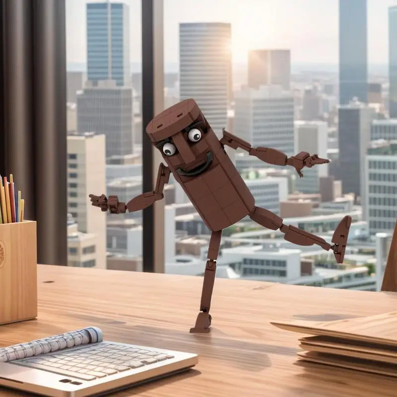 Bausatz für alte chinesische Mythologie, 3D-Holzpuzzle, Tralalero TungTungTungS, Stressabbau, Lernspielzeug