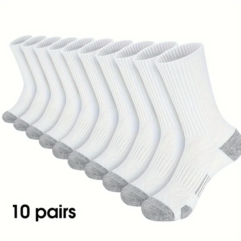 10 Pairs Of High Quality Men Sports Fitness Running Socks For Spring And Summer Outdoor Leisure And Breathable Short Socks