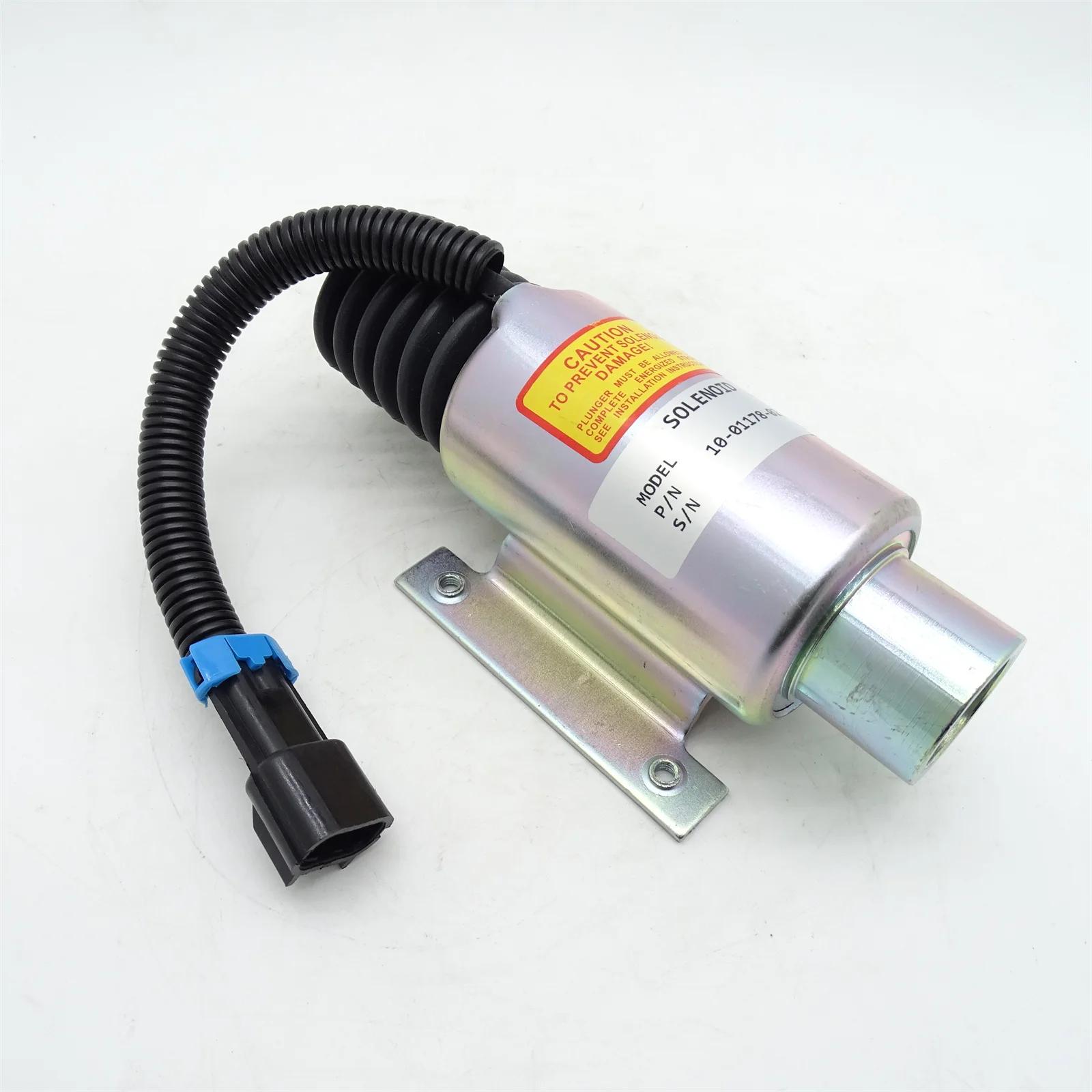 

10-01178-02 12VDC Flameout Solenoid Valve Bidirectional Connector for Engineering Machinery Parts