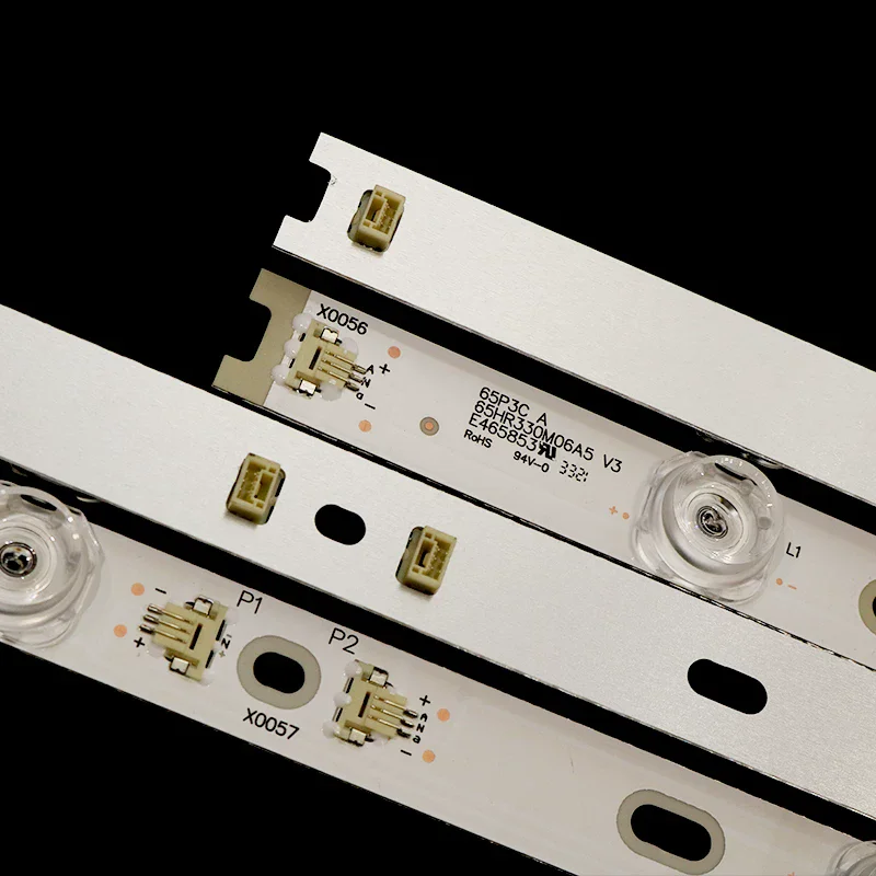 ledストリップ10個入り：j65c-u1-60r6000fm-4c-lb6506-hr01j-4c-lb6506-hr02j-hr03j-65p3c-65p3-65a880c-65a950c-65bx7600-65u6780c-lvu650nd1l