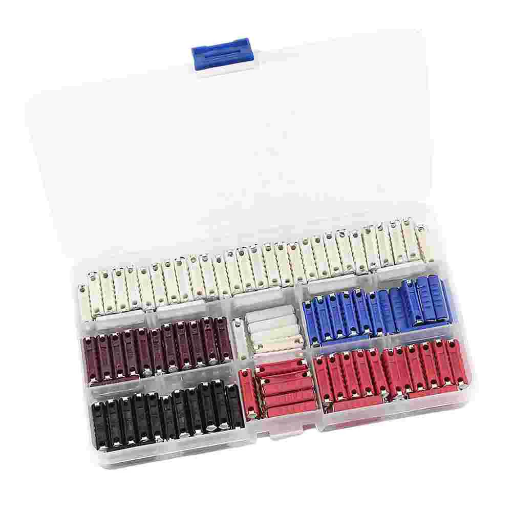 

200Pcs Environmental Protection Car Fuse Car Fuse Box for Automobile Vehicle fuse and fuse holder car accessories