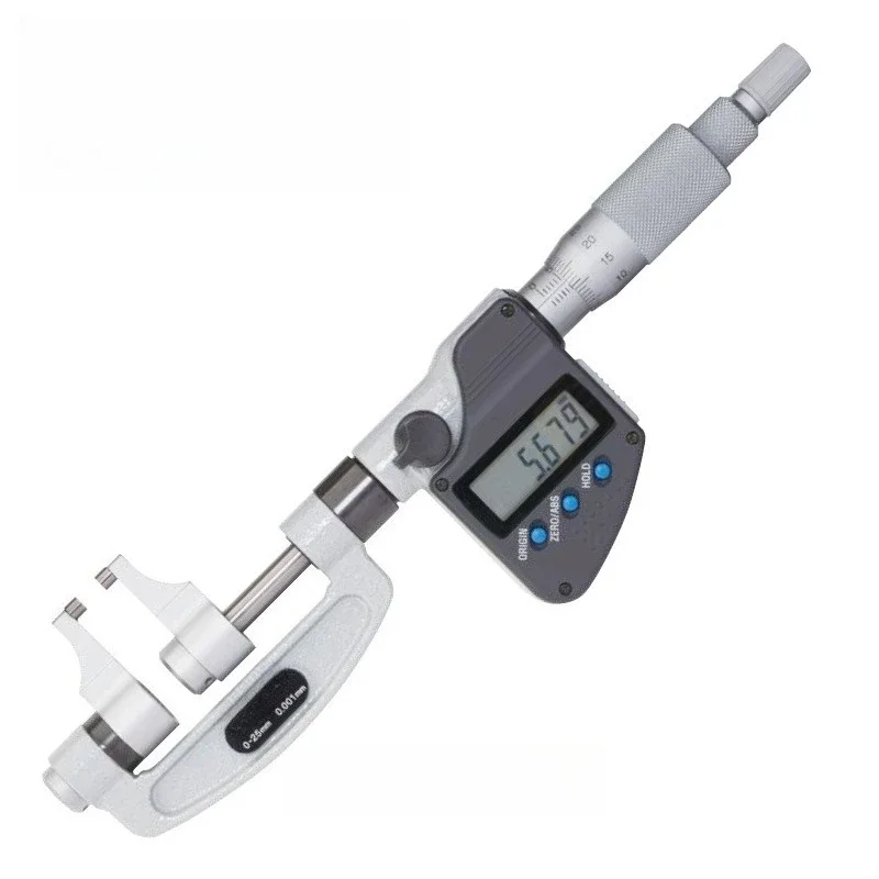 newHigh Precision Caliper Type Outer Diameter Micrometer Digital Display/Mechanical Type 343/143 Series