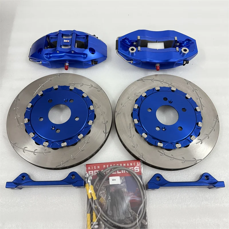

Jekit EC470 Caliper Blue 380x28mm Disc Rotor Custom Center Hat Design for Toyota Hilux Fortuner Rear Wheel Rim 20 Inch