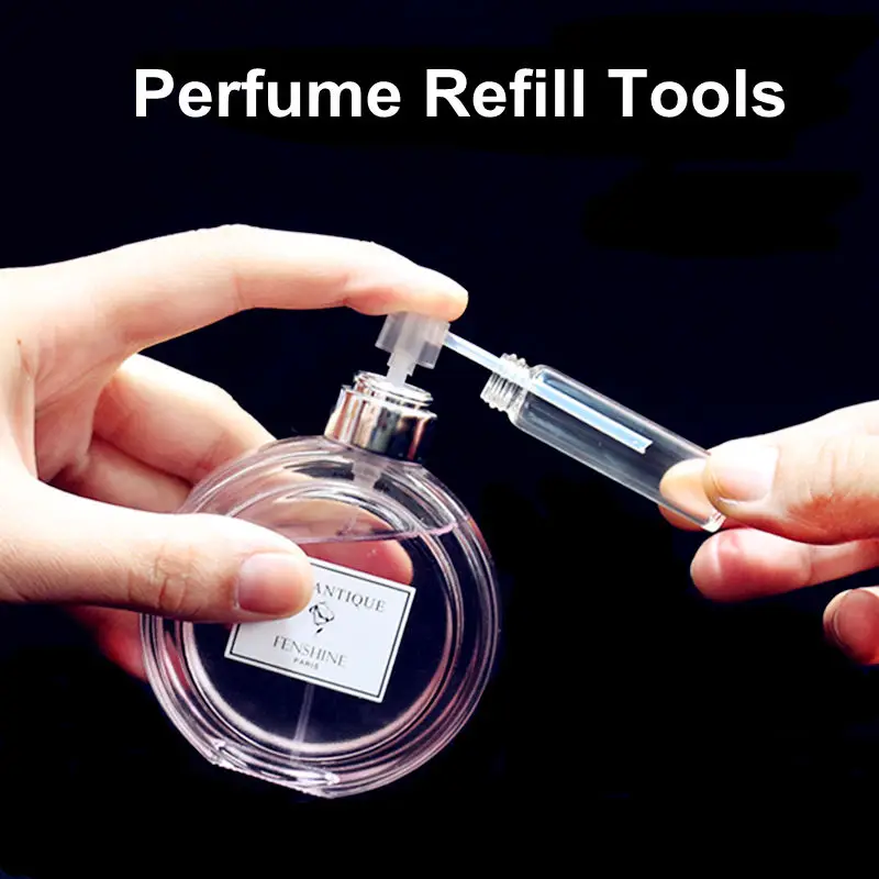 

100pcs/lot Perfume Refill Tools Perfumes Diffuser Funnels Cosmetic Tool Easy Fill Pump for Sample Parfum Bottles