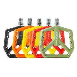 ENLEE Nylon Pedal Mountain Bike Widen Non-slip DU+1 Bearing Bicycle MTB Pedals Off-road Cycling Accessories Universal