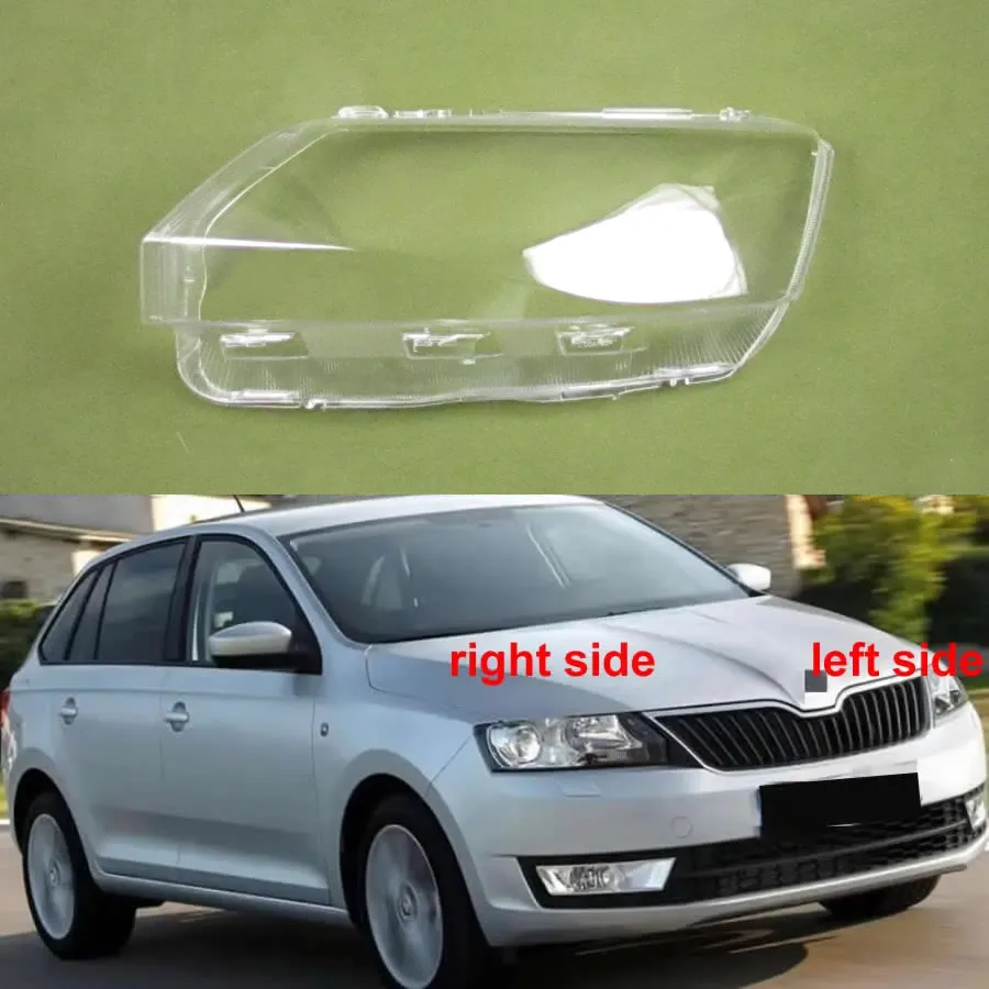 for-skoda-rapid-2013-overseas-version-headlight-cover-transparent-headlamp-shell-lens-replace-original-lampshade-plexiglass