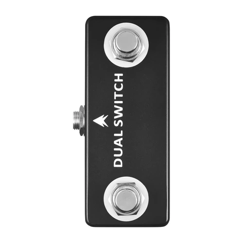 MOSKY DUAL SWITCH Pedal de efecto de guitarra interruptor de pie doble interruptor de pie PURE BUFFER pedales de guitarra carcasa totalmente de Metal accesorios de guitarra
