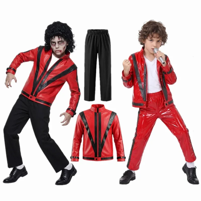 2026 2026 m-Michael Jackson  Clothes Halloween Cosplay Birthday Party Dance Costume Pop Rock Superstar Boys Girls Outfits - Aliexpress Deal