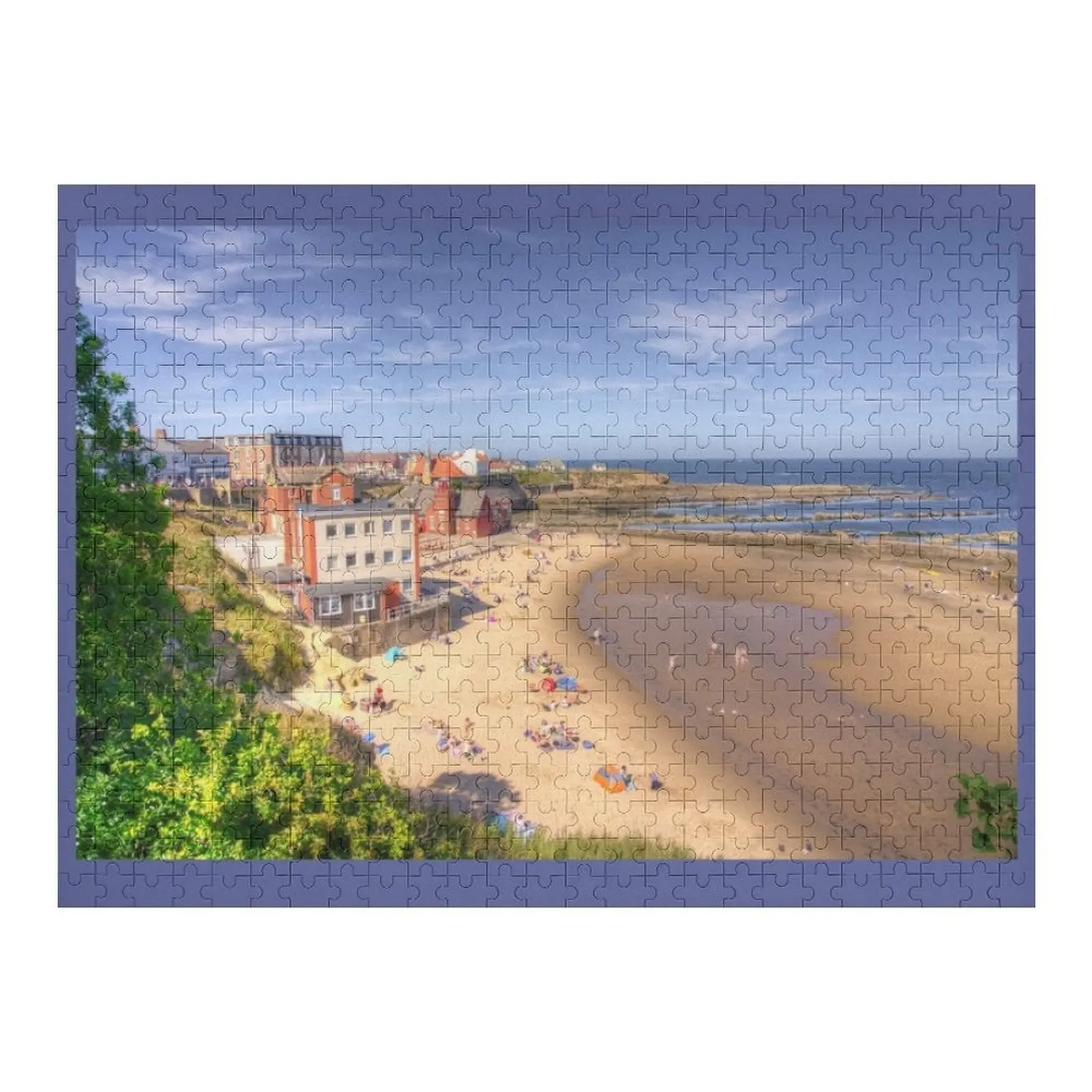 

Пазл Cullercoats Bay с животными, персонализированные подарки, подарки на заказ для детей, головоломка