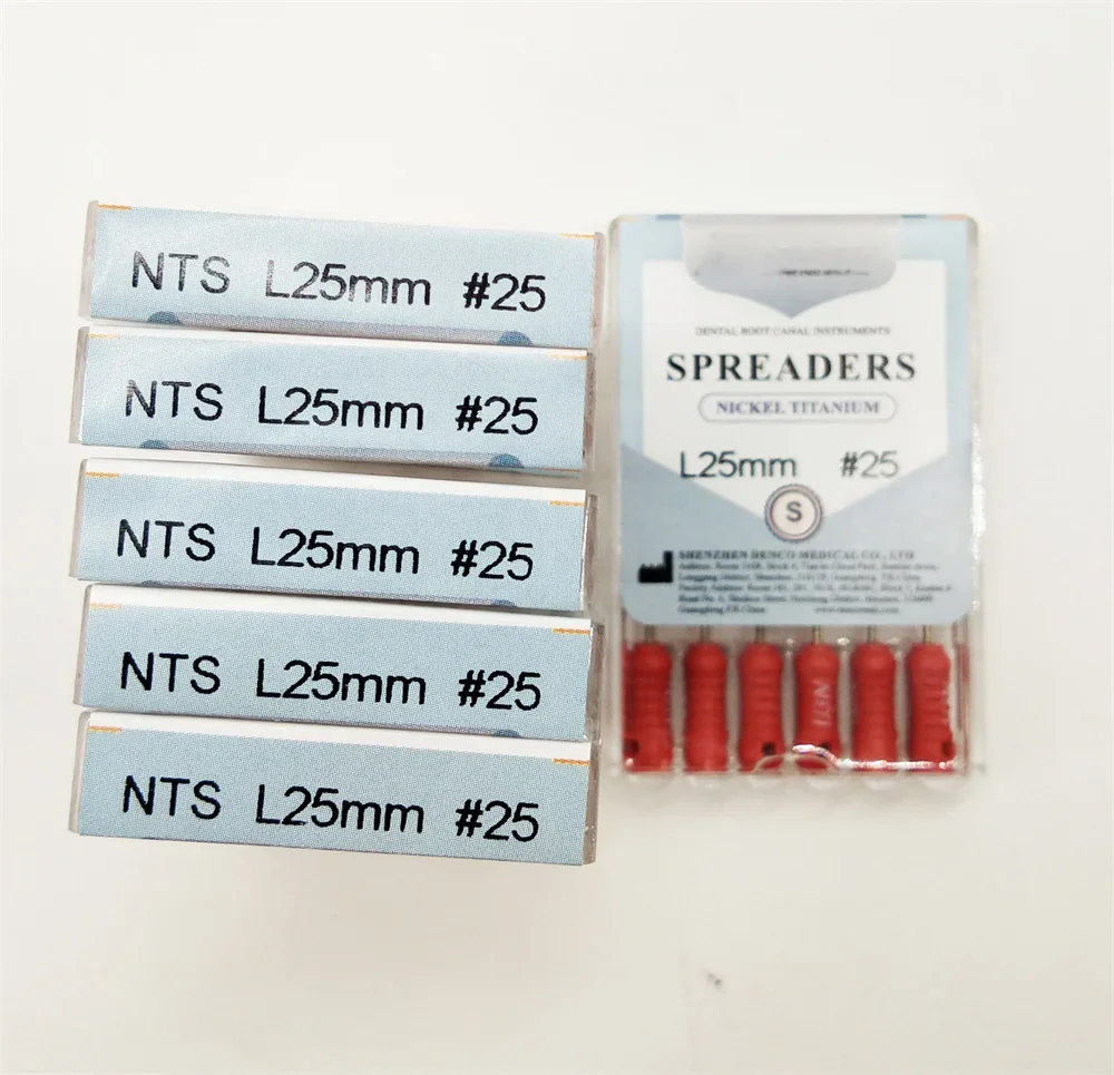 Manual Endodontic Files Stainless Steel NiTi 21 25 28 31mm
