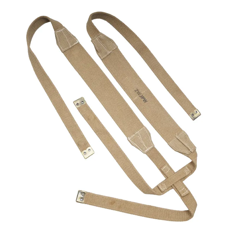 British Vintage Equipment P37 Shoulder Strap Harness Replica Fits P37 Load-carrying Gear for Outdoor and Collection