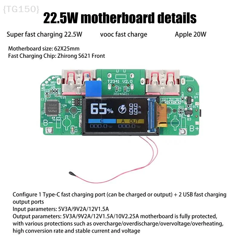 【F2-Tg150】1Pcs Bidi…