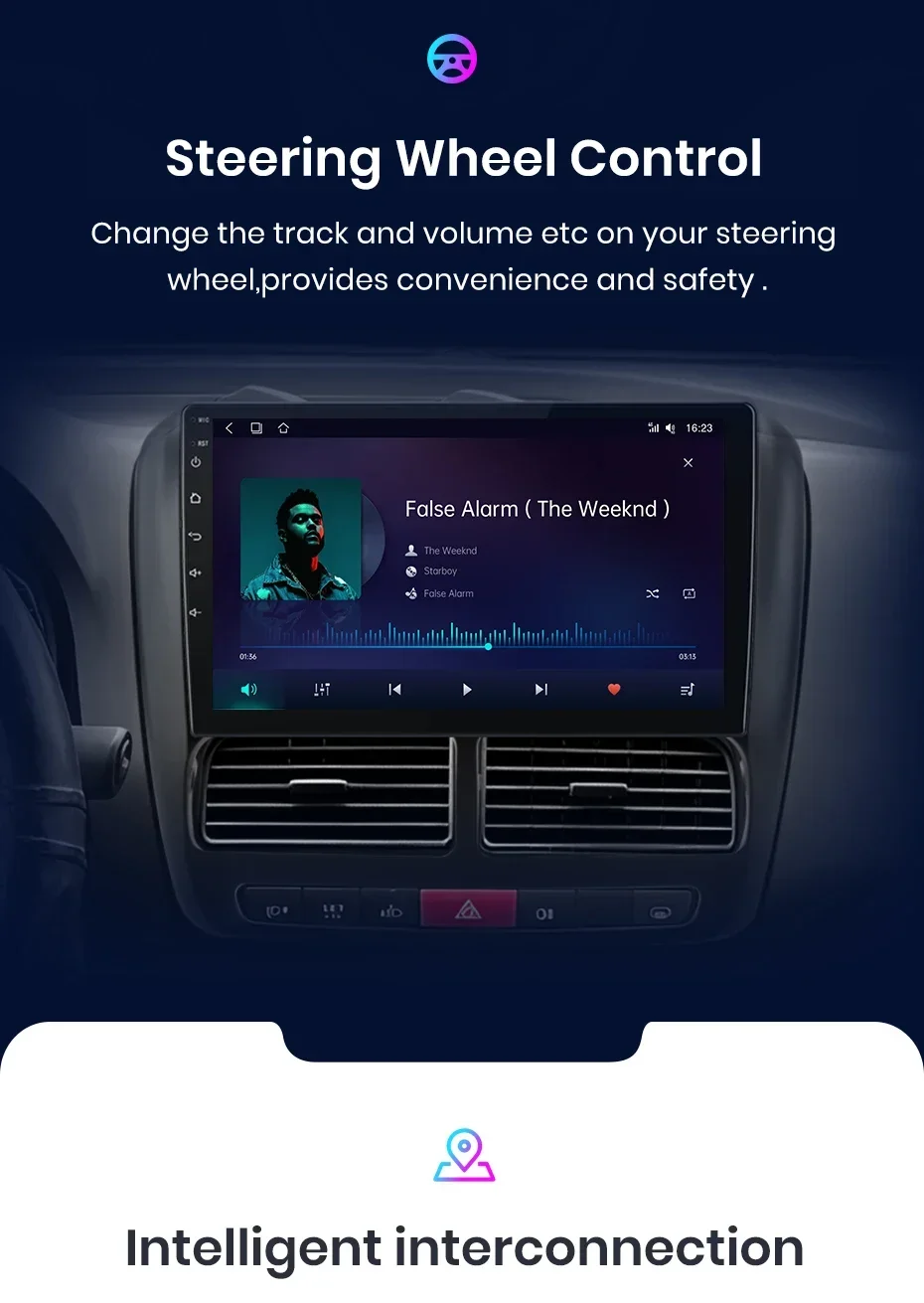 Junsun carplay android auto radio für fiat doblo opel combo tour 2013-2018 auto intelligente systeme rds bt dsp 2 din autoradio – Detail 13
