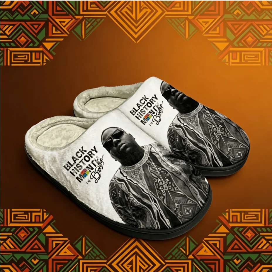

Falling In Reverse Custom Cotton Slippers Rock Band Print Soft Plush Warm Unisex Indoor Home Winter House Slippers
