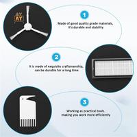AY00-8PCS Hepa Filter Main Brush Mop Cloth Replacement Kits For Xiaomi Mijia 1C 2C / STYTJ01ZHM Robot Vacuum Cleaner Parts
