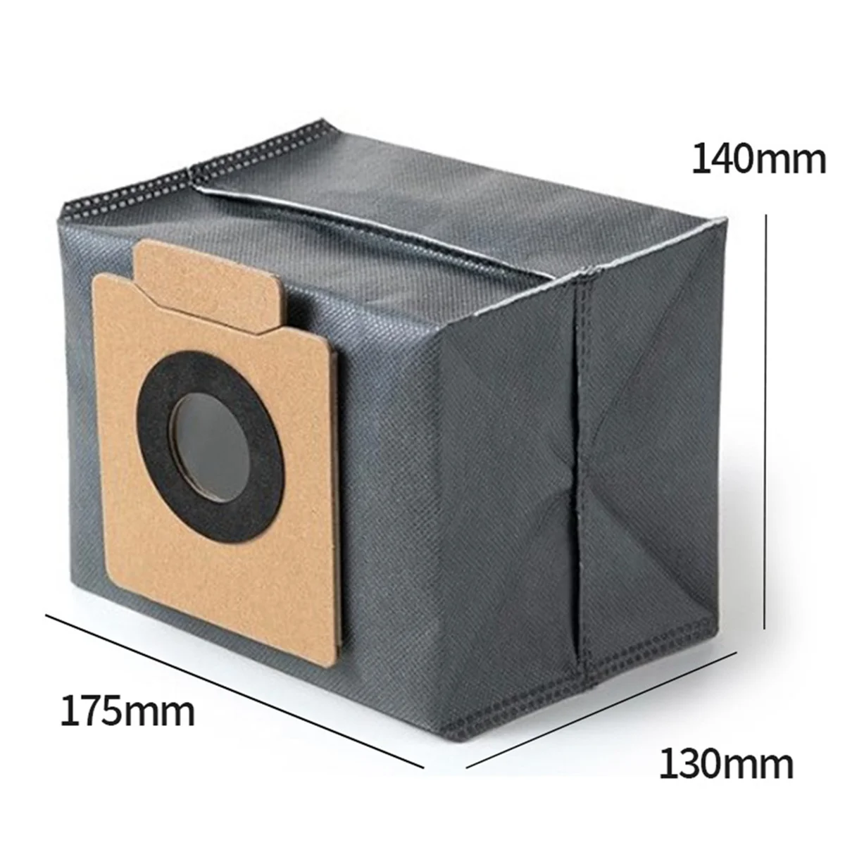 Kehrmaschinen-Staubbeutel, 6 Stück, Staubbeutel für Clean X8 Pro Roboter-Staubsauger, automatische Entleerungsstation, Ersatz