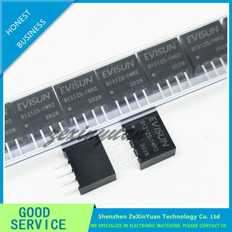 5Pcs 10Pcs B1212S-1WR2 B1212S-1W DC-DC Voeding Module Input 12V Dual Output 12 Nieuwe Originele