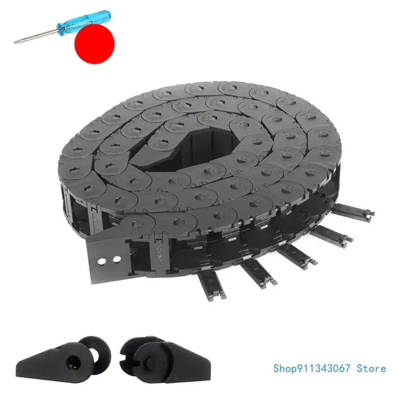 Cable Drag Chain Wire Drag With End Connectors for Router Machine Printer Drop shipping