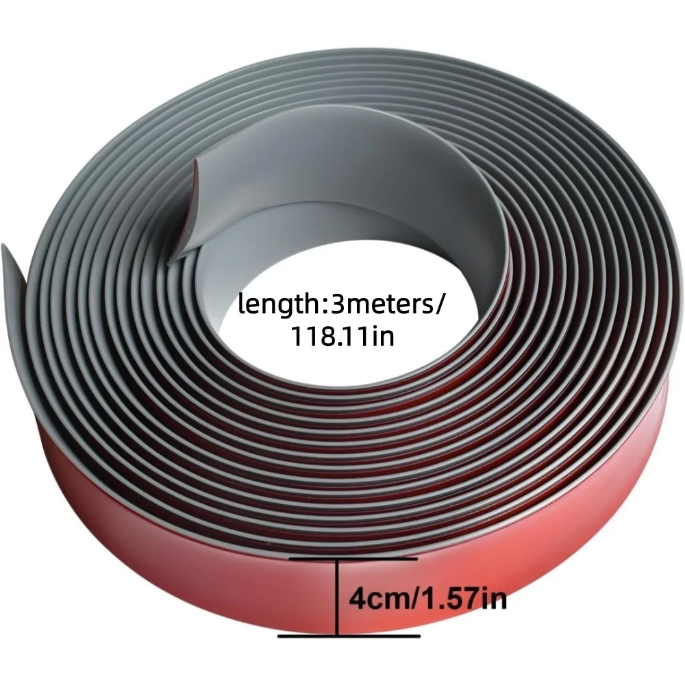 1PC Self Adhesive Floor Transition Strip Vinyl Laminate Floor Flat Divider for Joining Floor Gaps Doorways Carpet Cover Tiles ﻿