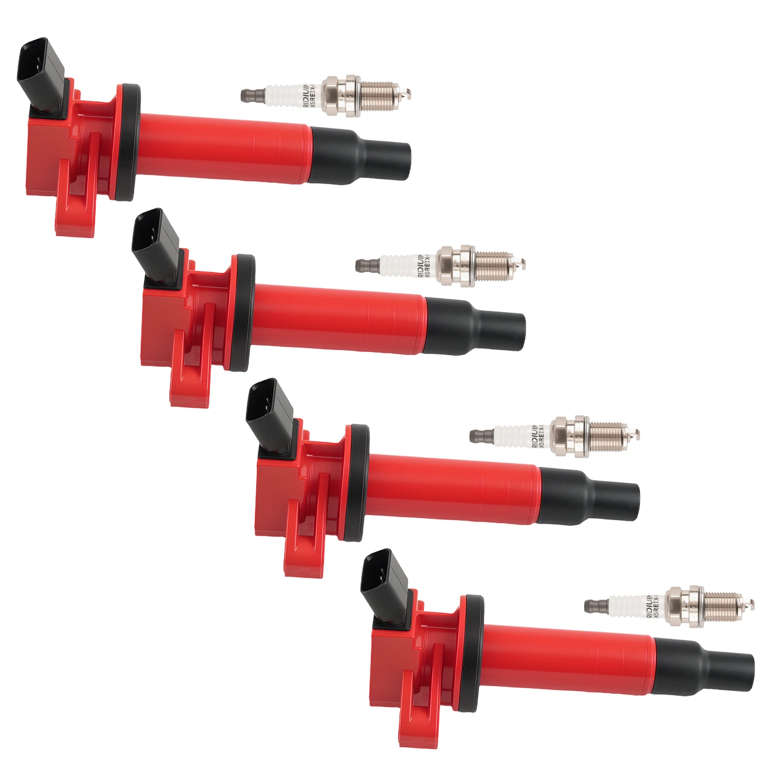 

Ignition Coil Set w/ Iridium Plugs for Toyota Matrix 1.8L 2003-2008 9091902239