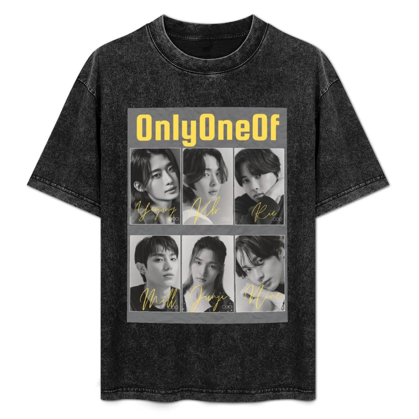 

OnlyOneOf kpop members T-Shirt Plus Size Basic Short Sleeve Top