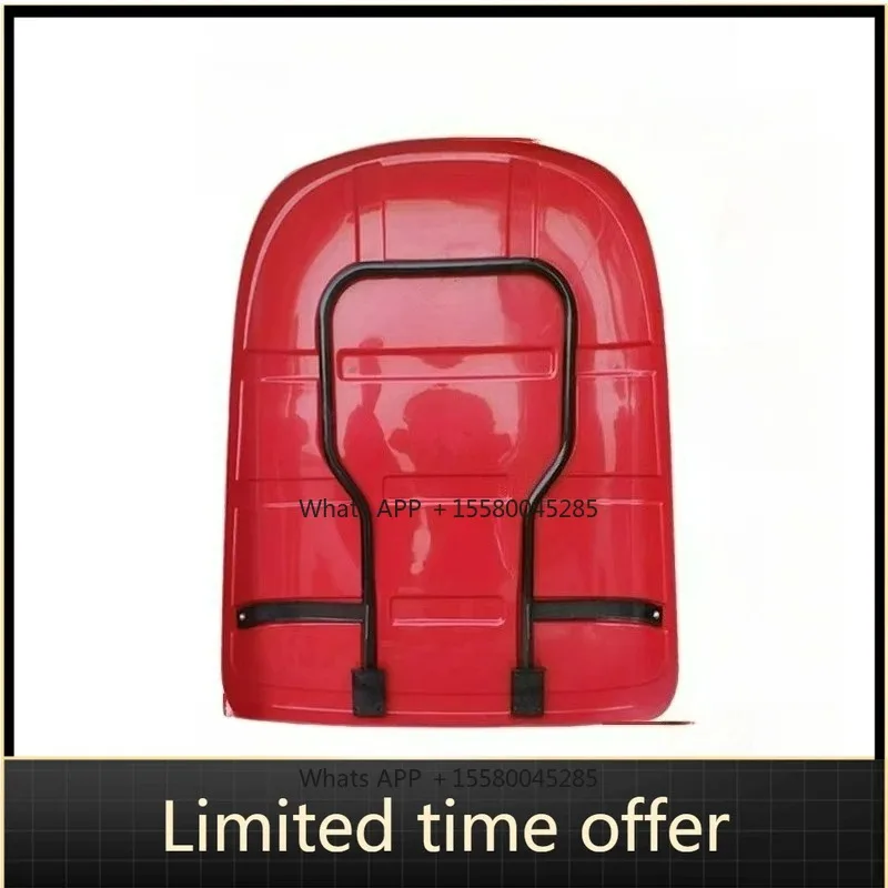 Tractor Plastic Canopy with Frame & Windshield for Open-Air Top Replacement, Universal Fit, Durable UV-Resistant