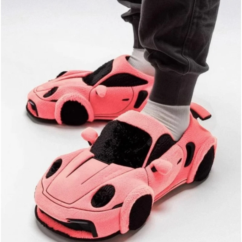 Porsche plush slippers Racing plush slippers toy for BMW Porsche Racing