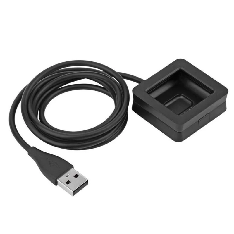 USB Charging Cable for Fitbit Blaze Smartwatch Replacement Charger Dock Stand Smart Fitness Watch Date