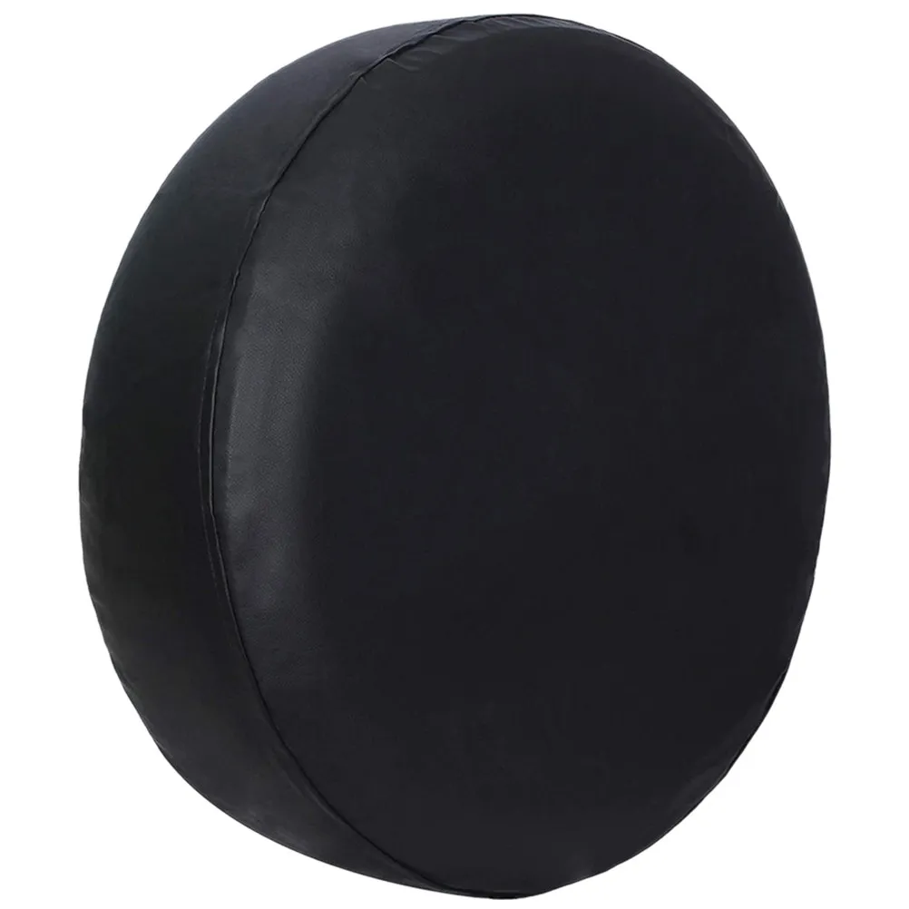 

Spare Tire Cover Black PVC Durable Rainproof Sunscreen Practical Universal Car Tire Protector Waterproof Protective Cover