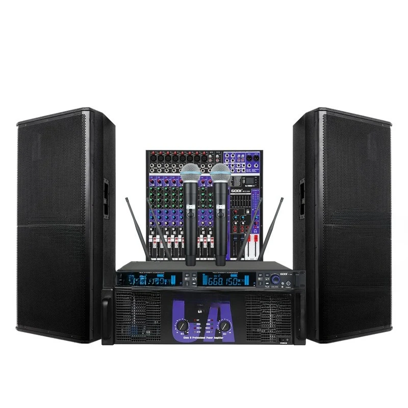 

Professional speaker single 15-inch outdoor performance wedding meeting KTV bar high-power stage audio set