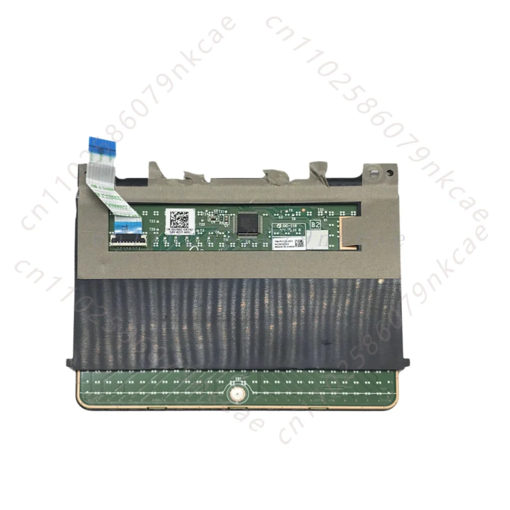 Black Touchpad Trackpad 0GJ46G 03T2W4 For Dell Precision 5510 5520 5530 5540 Laptop Integrated Clickpad Replacement