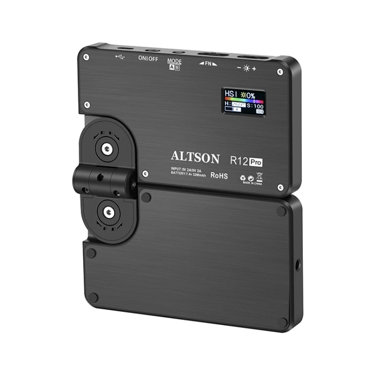 ALTSON R12 Pro 316 LED 20W 2600-12000K Luz de relleno RGB plegable para fotografía, envío directo