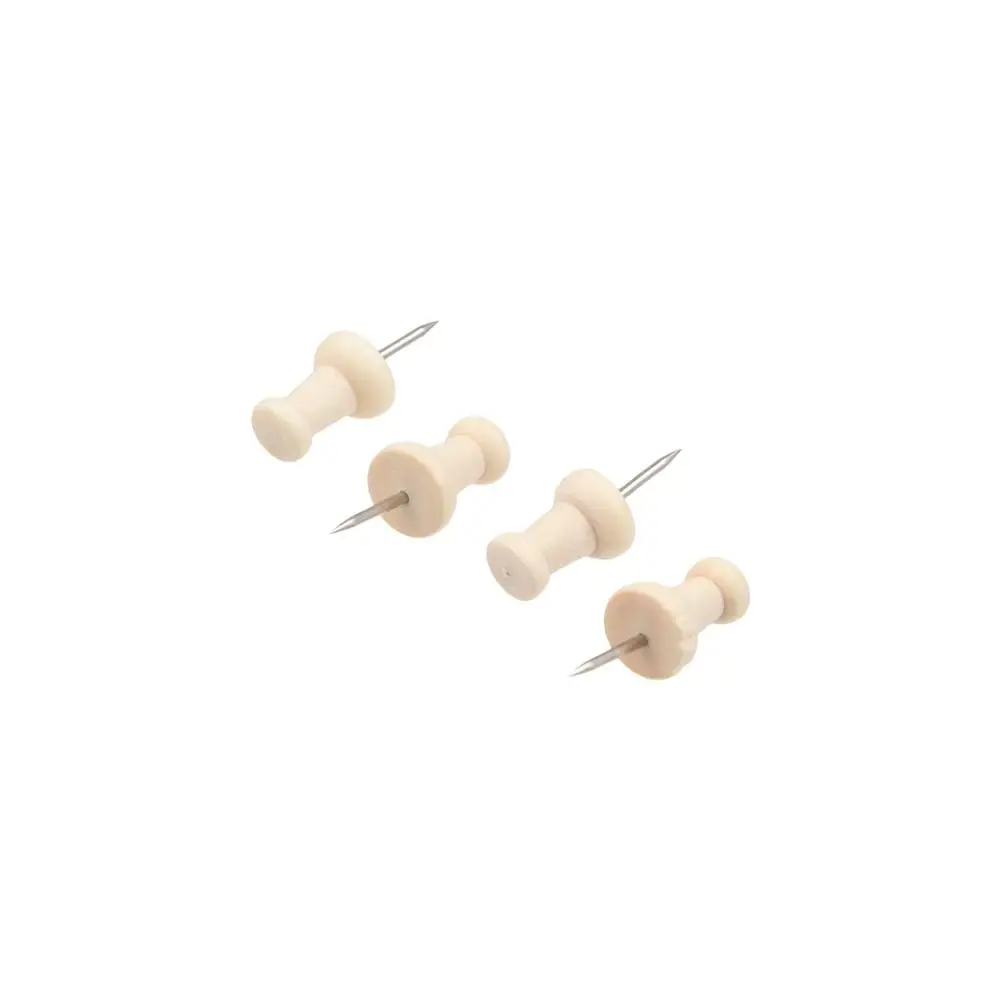 50PCS Wall Cards Photos Pushpin Thumbtack Plastic Buttons Pins Board Tacks Push Pins Wooden Cork Board Thumb Tacks Pins DIY Tool