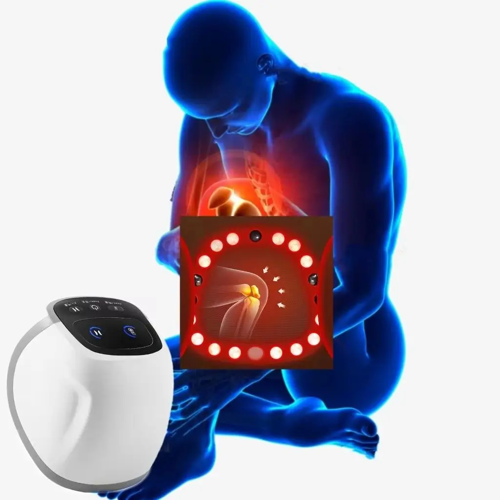 

Health Care Pain Relief Electric Knee Massager Air Pressure Knee Care Heating Vibration Leg Pain Relief Massage