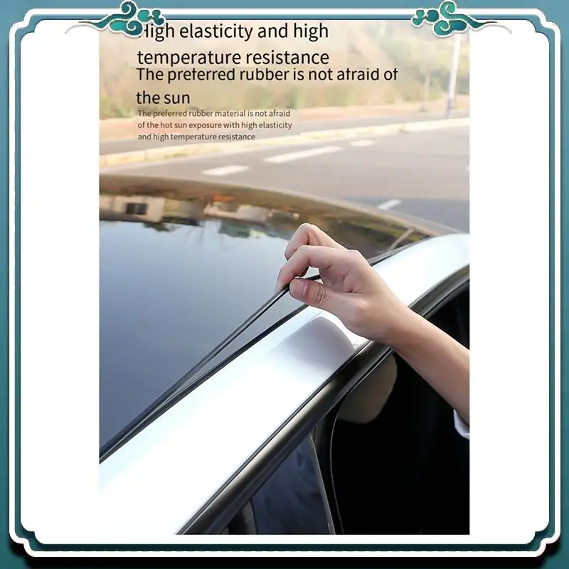 ABTU-Roof Sunroof Sealing Strip Sunroof Sealing Strip Rubber For Tesla Model 3 Waterproof And Noise Reduction Tesla Modification view 6