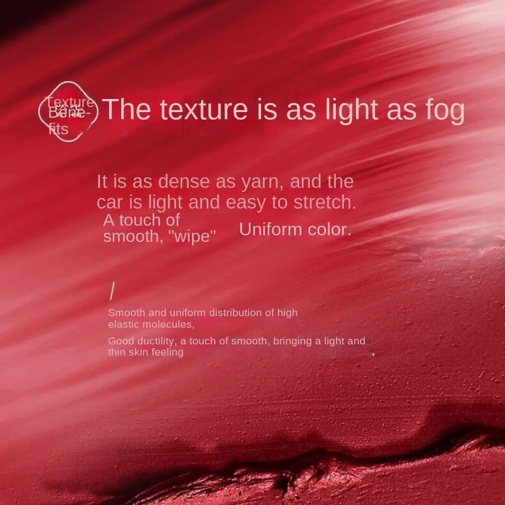 Szminka w stylu vintage z rzeźbionym piórem feniksa, nieprzywierająca, w stylu narodowym, matowa, aksamitna, w stylu retro, balsam do ust, makijaż ust.