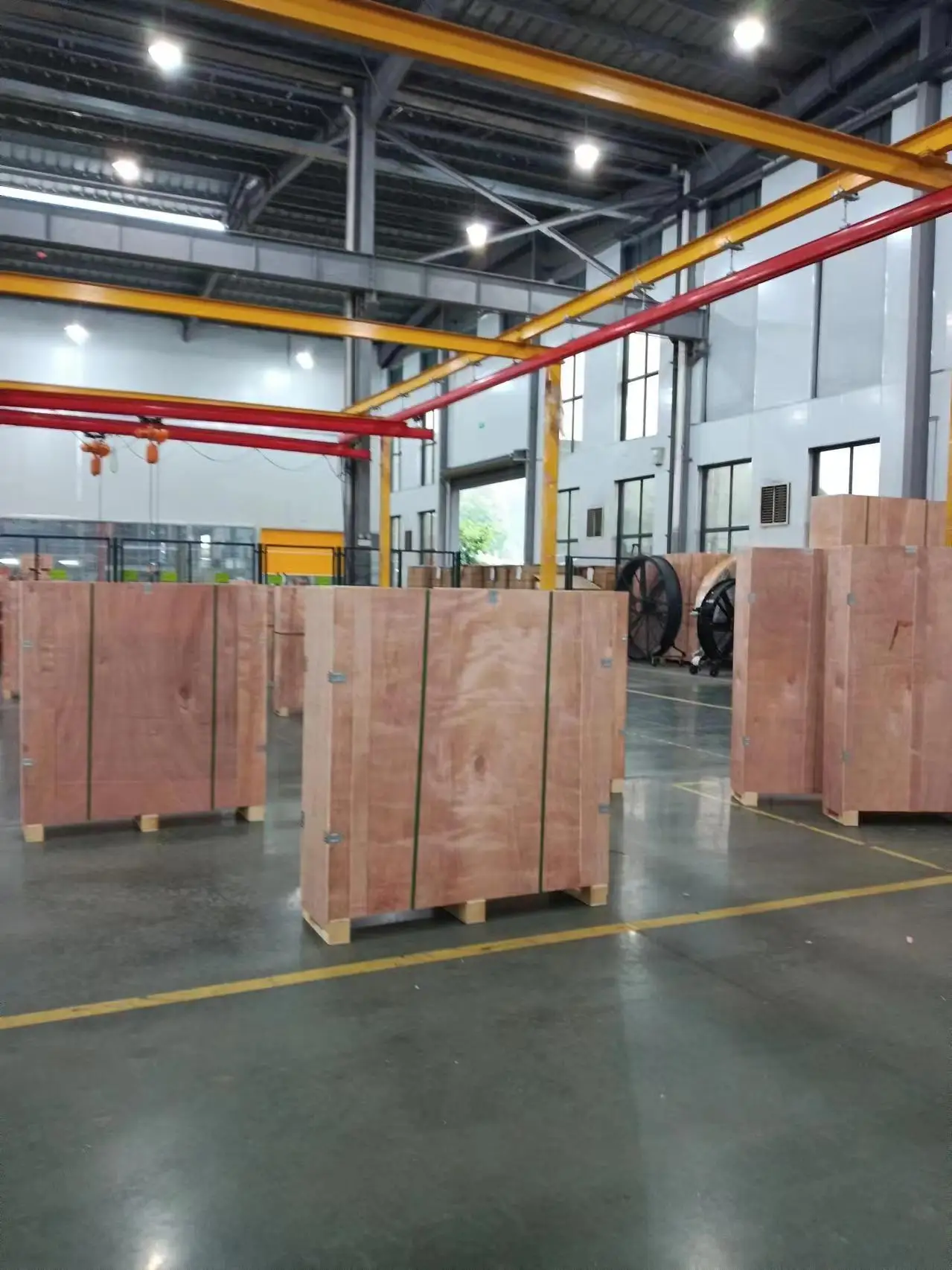 Ventilatore da magazzino industriale di grandi dimensioni montato a parete da 1,2 m e 0,9 m a prezzo di fabbrica tipo Hvls