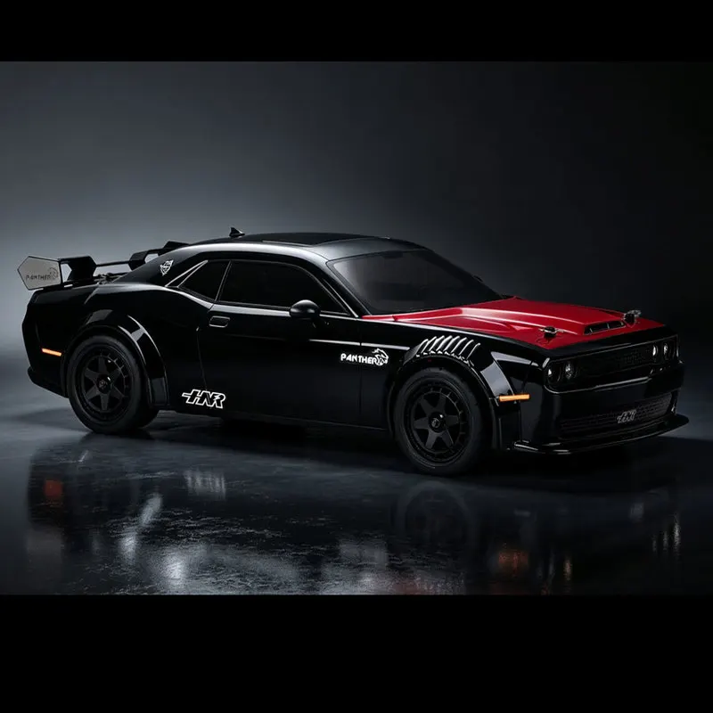 HNR Hongnuo H9802 1/10 RC Car Simulation Dodge SRT Remote Control Electric Flat Run Drift Car Four wheel Drive Model Vehicle