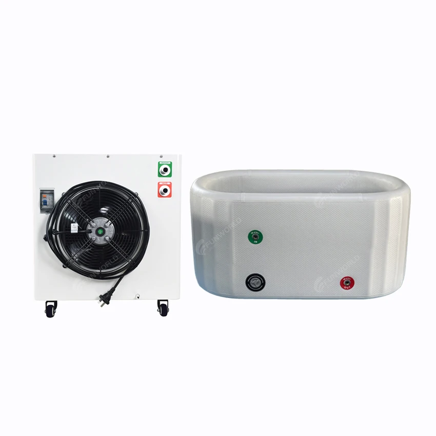 Ice Bath Cooling System Ice Bath Machine Inflatable 1hp Water Chiller Ice Bath Tub With Filter
