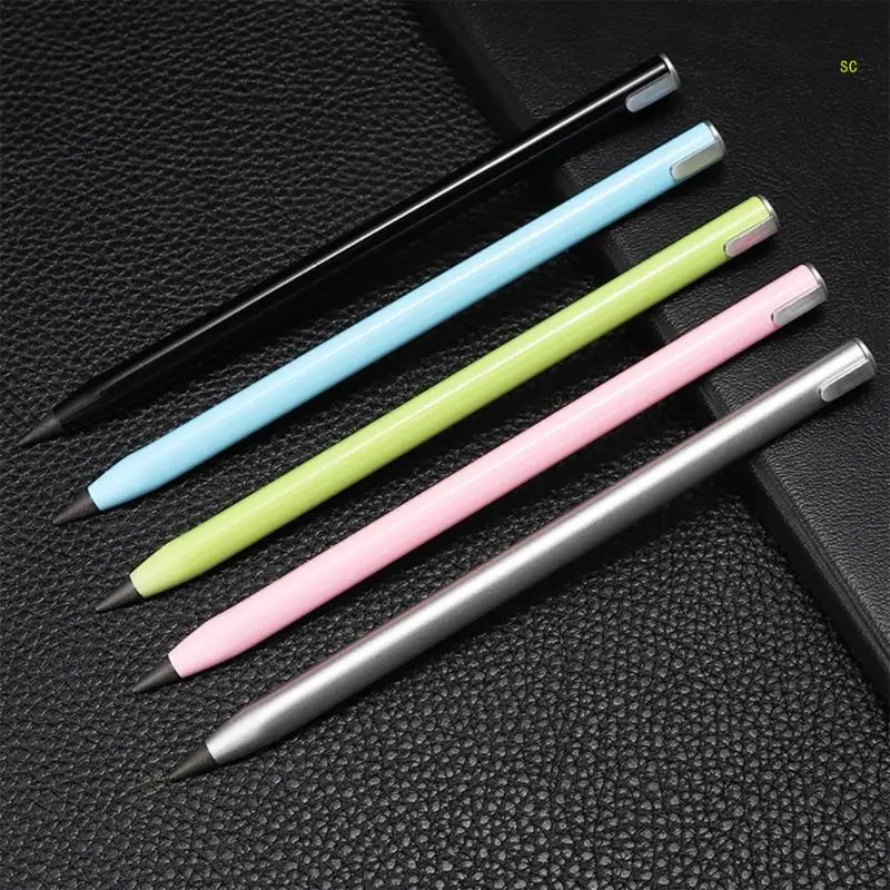 قلم رصاص دائم مع غطاء قلم رصاص بدون حبر قلم رصاص أبدي لكتابة دروبشيب