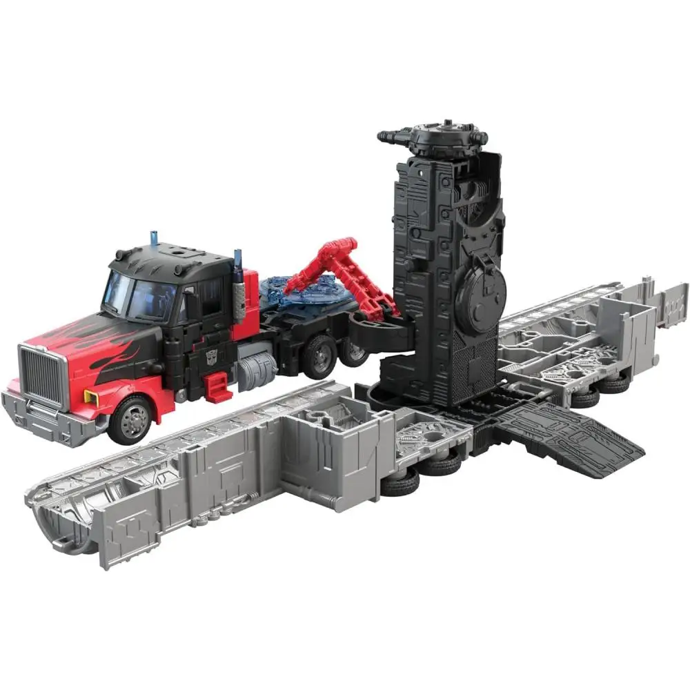 Transformadores brinquedos gerações legado série líder g2 universo laser optimus prime figura de ação 7-Polegada figura colecionável presente