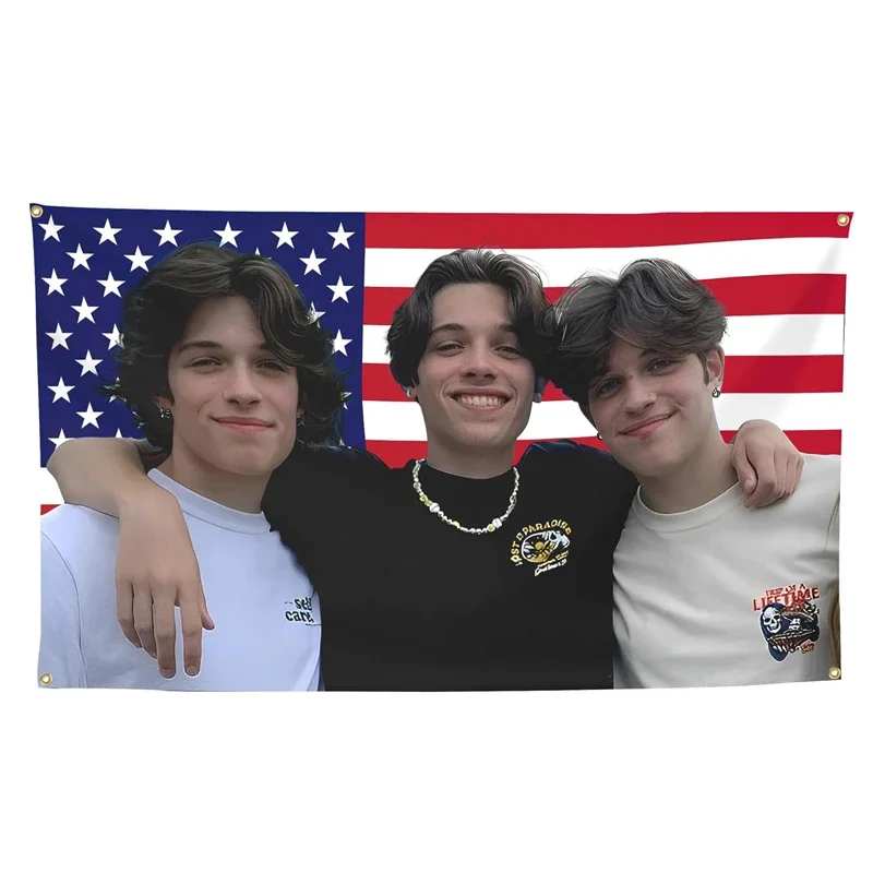 

Funny Triplets Flag 3x5 Ft College Dorm Dorm Room Hanging Flag For Cave Bedroom Home Decor Items Outdoor Decorations Flaga Flags